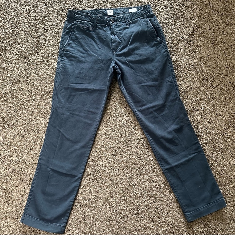 GAP Blue Chinos Classic Cotton Twill